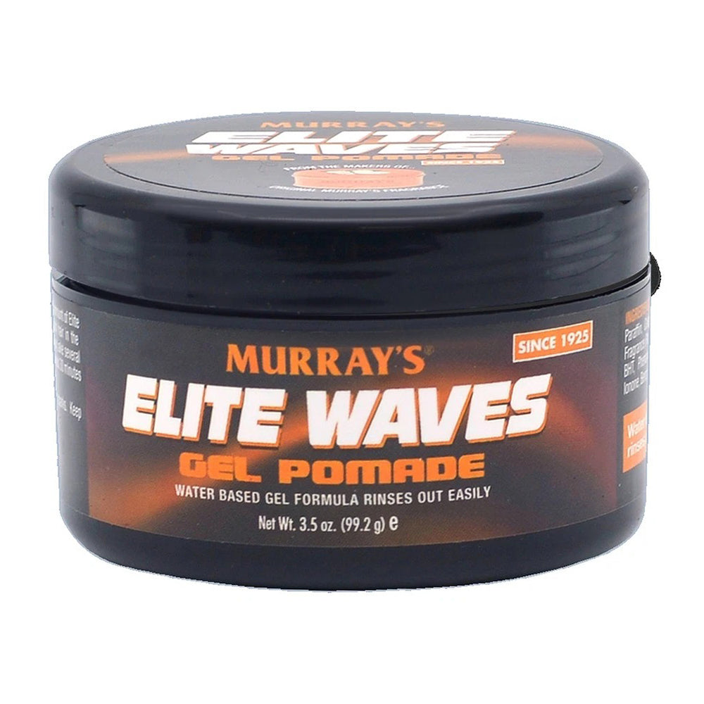 Murrays Elite Waves Gel Pomade for Smooth Waves and Curls 3.5Oz (99.2g)
